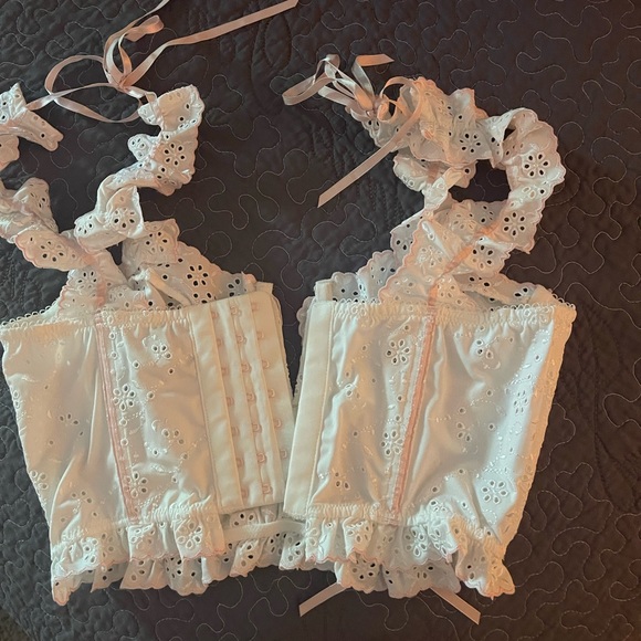 Swirl Eyelet Bustier
by for love and lemons - Picture 10 of 11